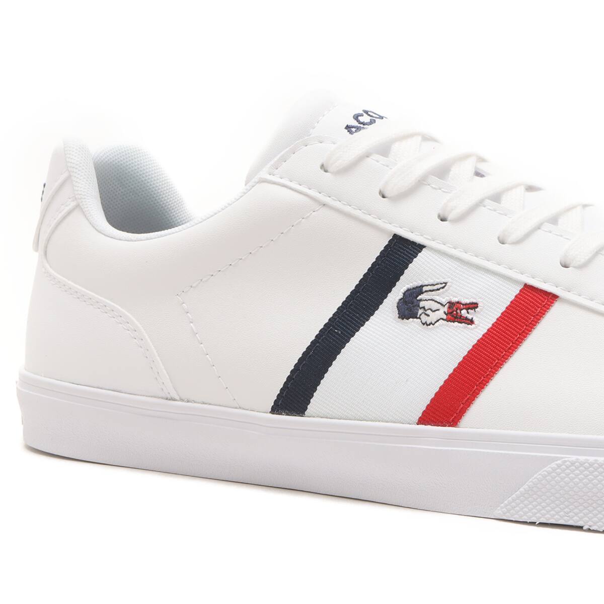 LACOSTE LEROND PRO TRI 123 1 CMA WHT/NVY/RED 23FA-I