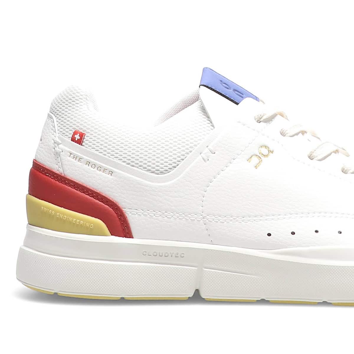 On THE ROGER Centre Court White / Mustardの画像