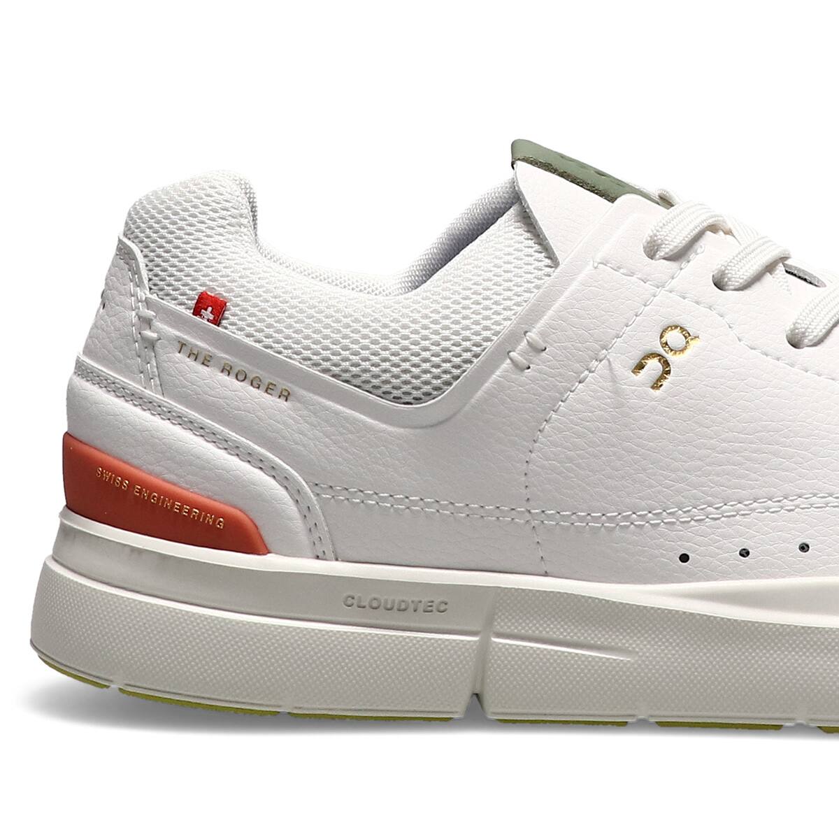 On THE ROGER Centre Court White/Coralの画像
