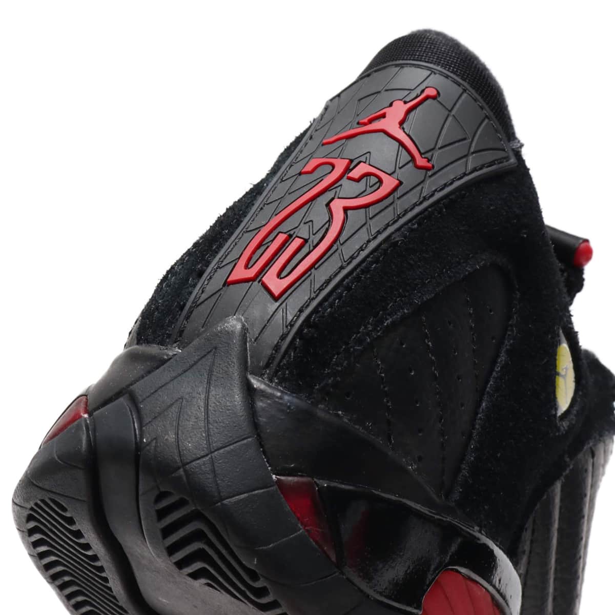 JORDAN BRAND AIR JORDAN 14 RETRO BG  BLACK/VARSITY RED-BLACKの画像