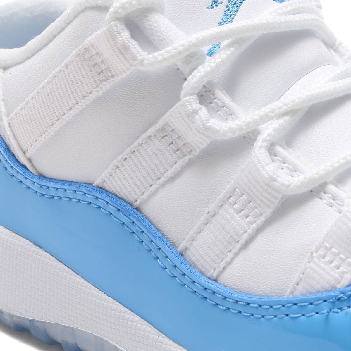 JORDAN BRAND JORDAN 11 RETRO LOW BT  WHITE/UNIVERSITY BLUE-BLACKの画像