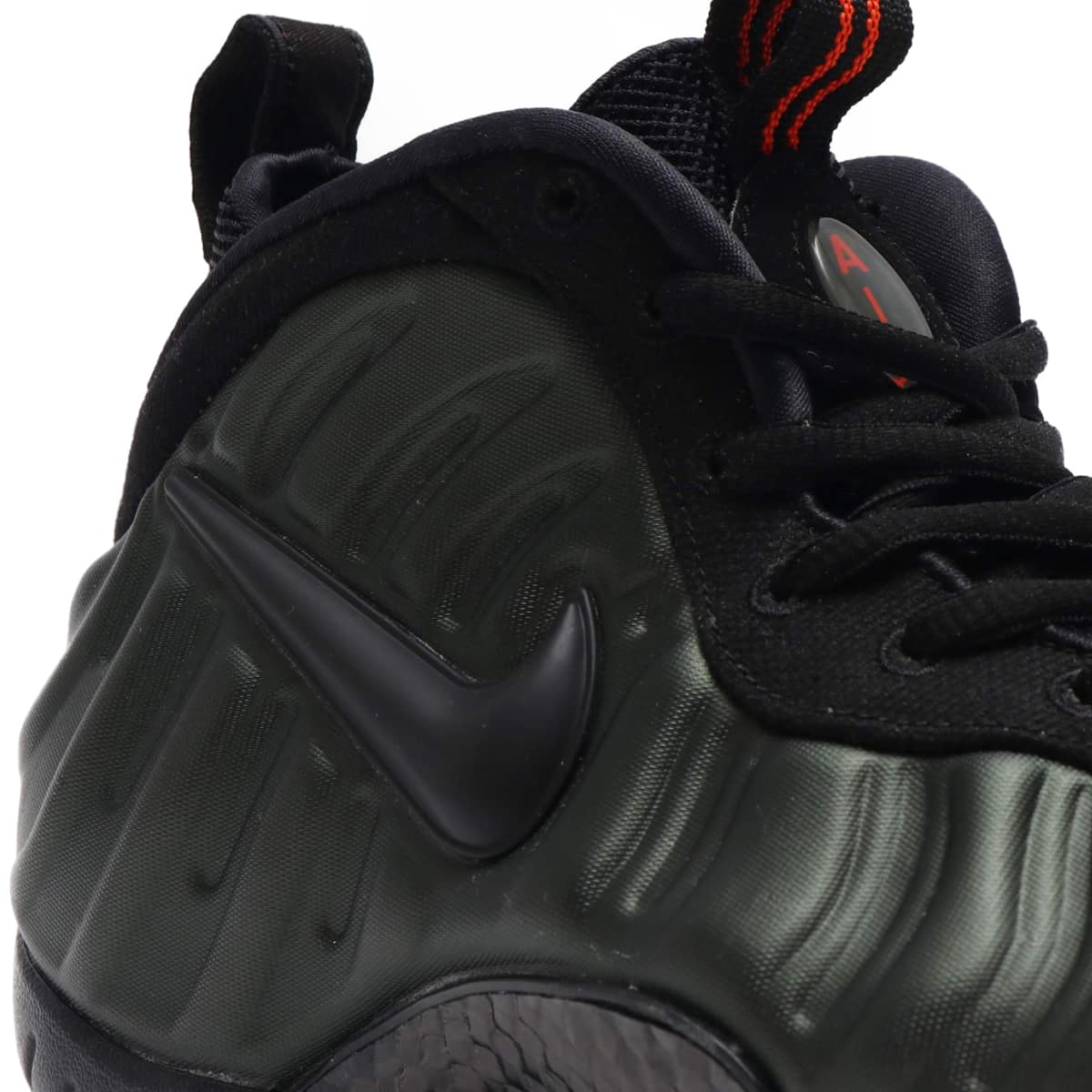 foamposite pro sequoia black team orange