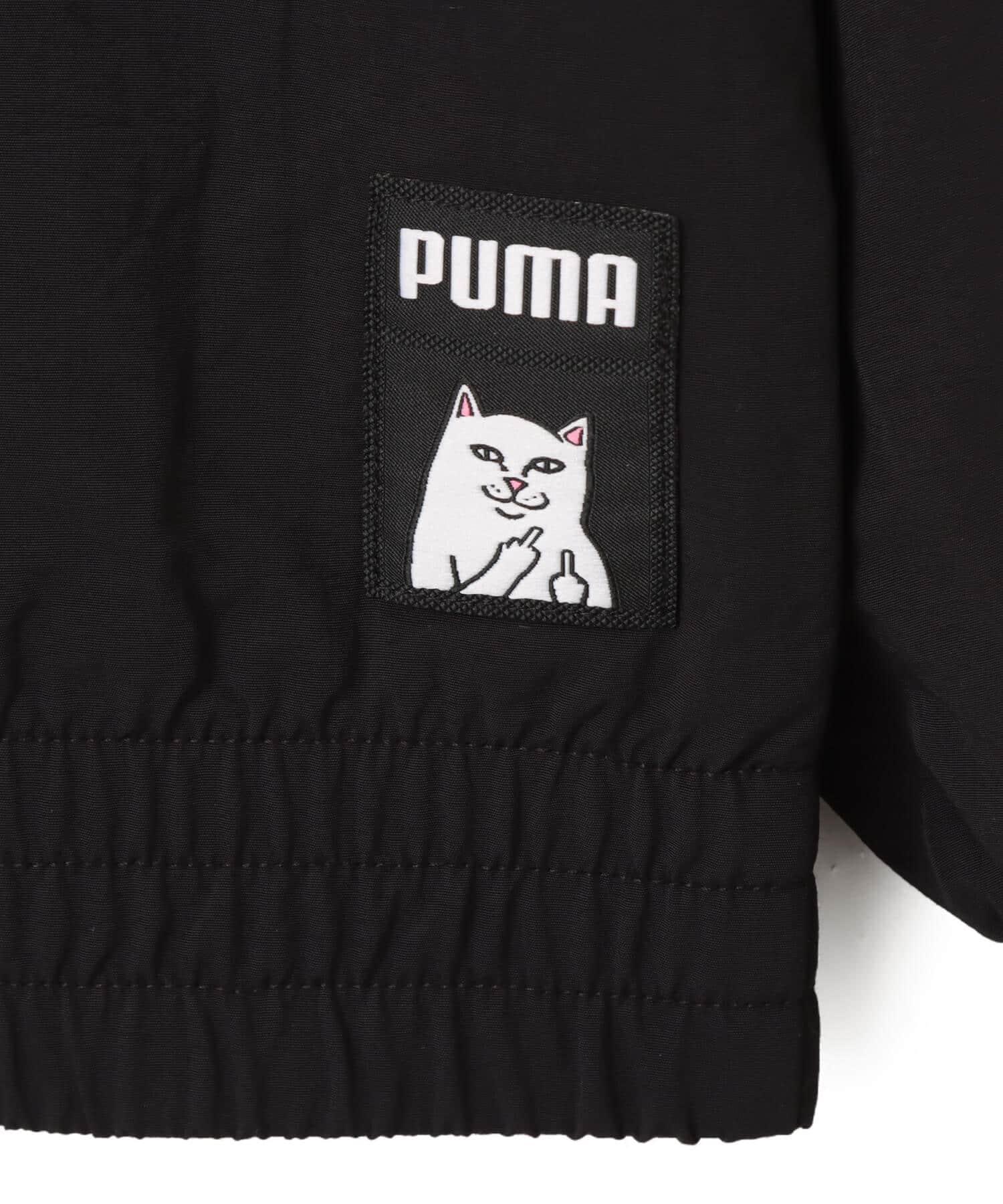 PUMA PUMA x RIPNDIP T7 OVERSIZED TRACK JACKET WV PUMA BLACKの画像