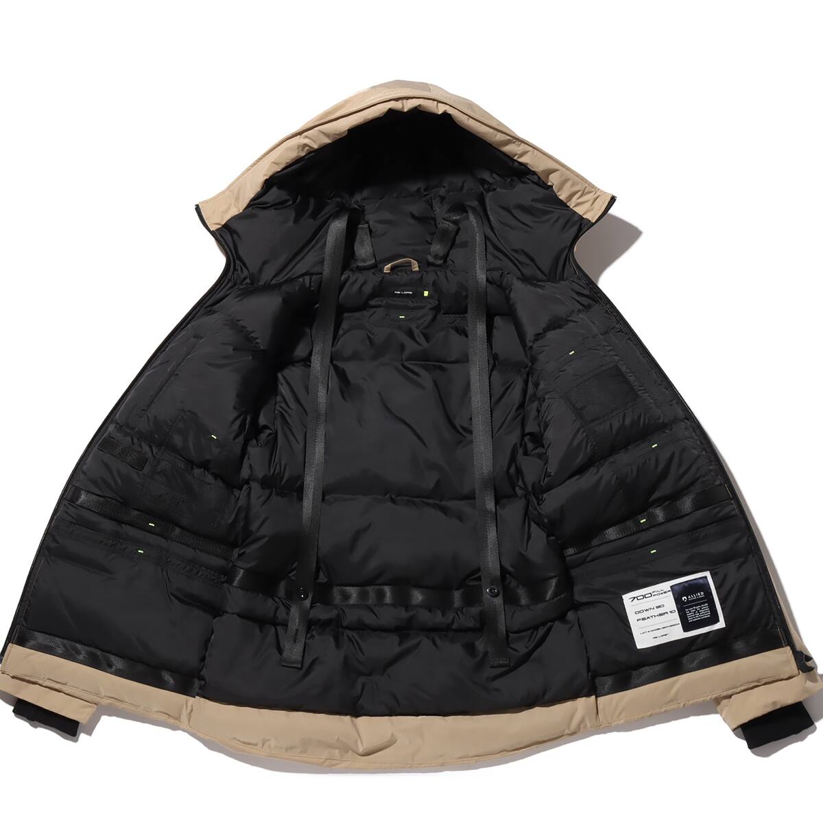 RE:LORE THE WISDOM DOWN PARKA BEIGE 20HO-Iの画像