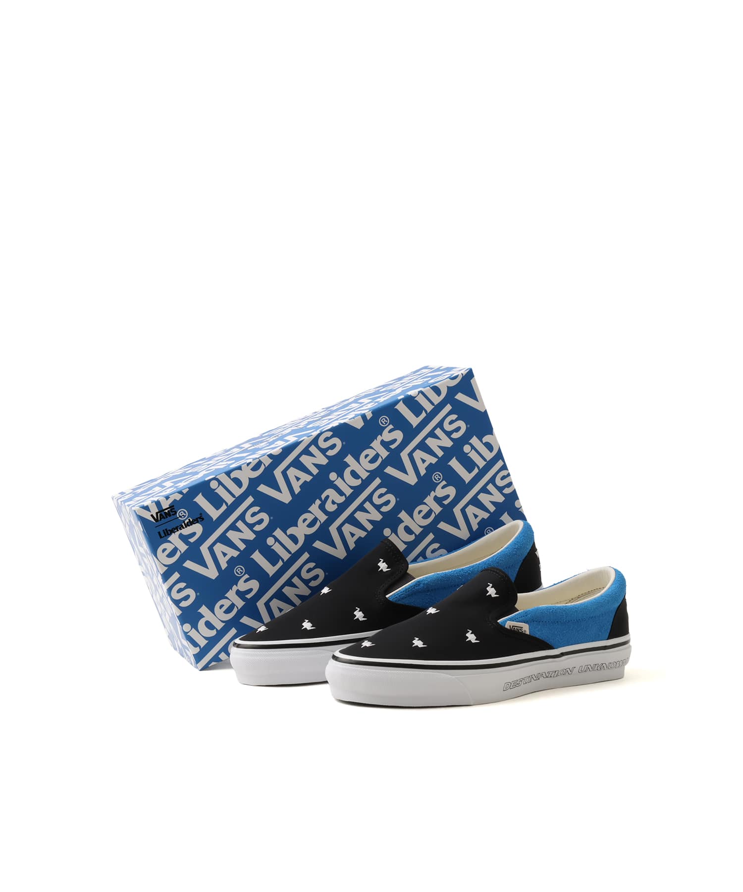LIBERAIDERS x VANS LX CLASSIC SLIP-ON 98 BLACKの画像