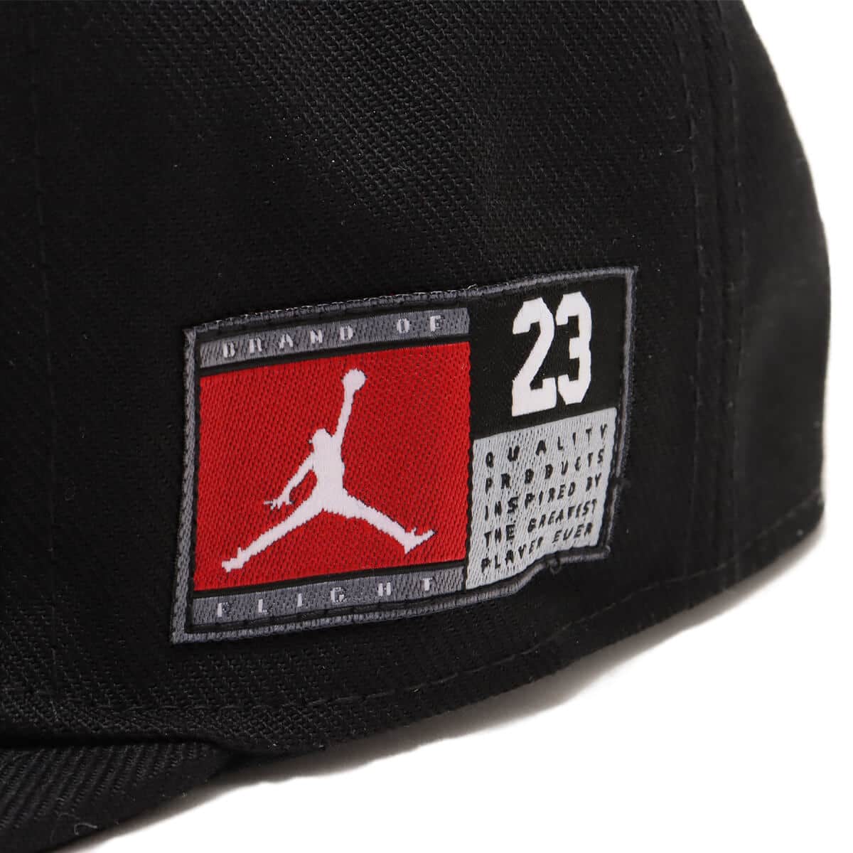 JORDAN BRAND KIDS JERSEY FLATBRIM CAP BLACK の画像