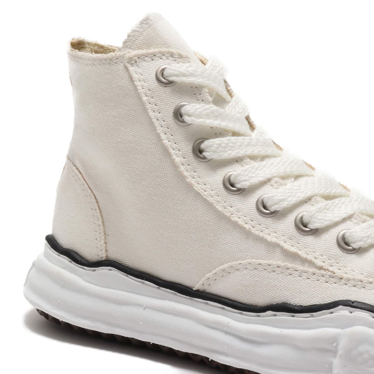 Maison MIHARA YASUHIRO OG SOLE CANCAS HICUT ホワイトの画像