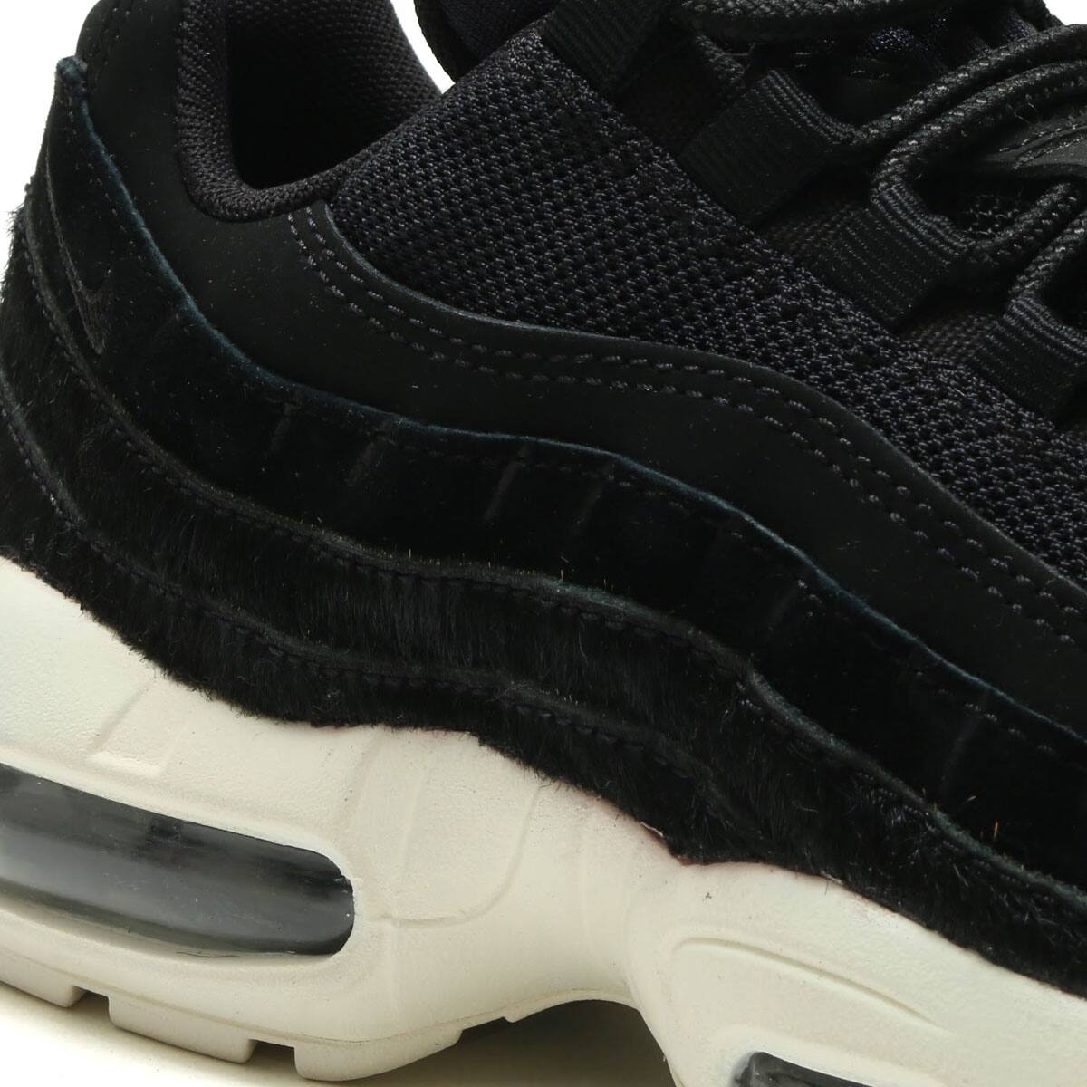 NIKE WMNS AIR MAX 95 LX BLACK/BLACK-DARK GREY-SAIL