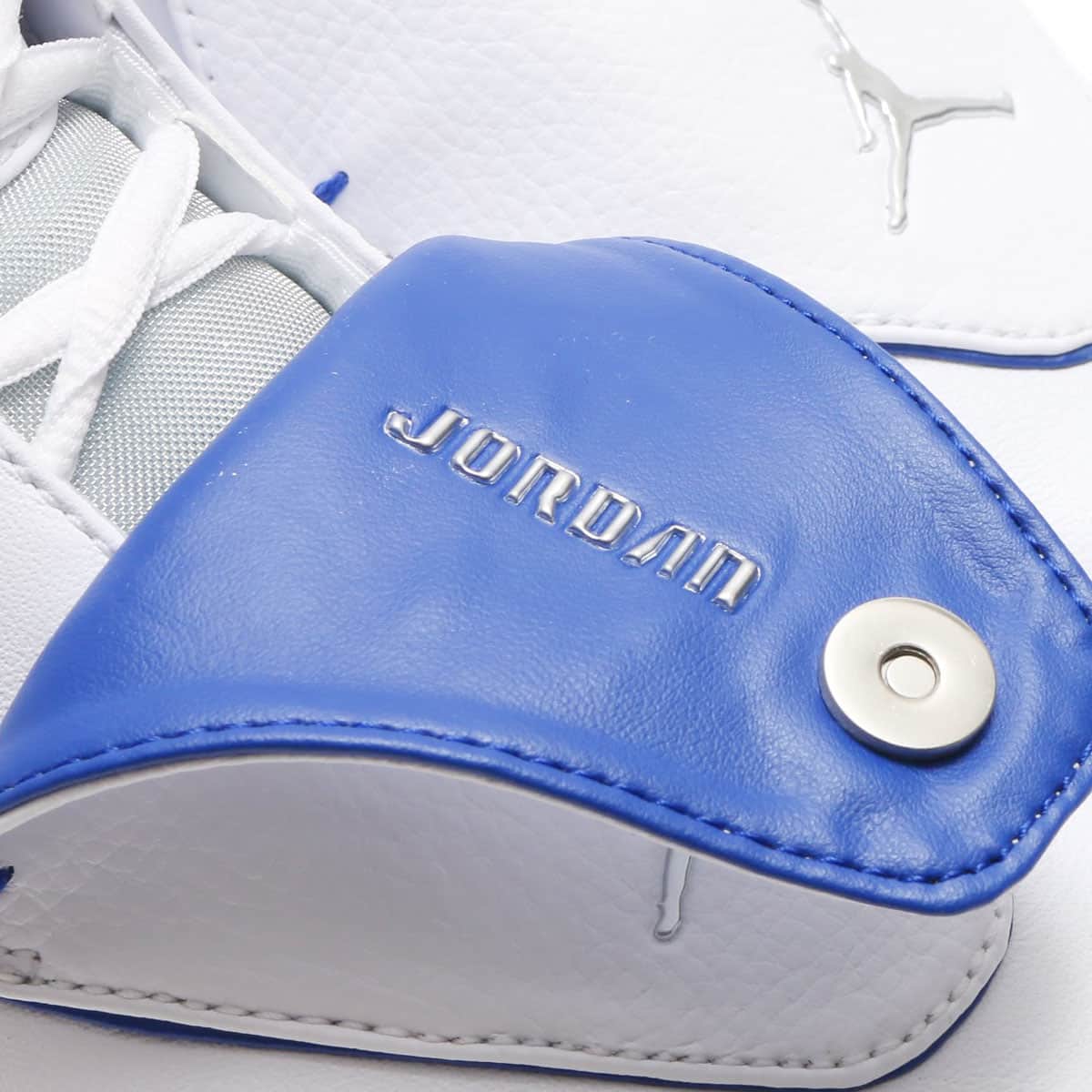JORDAN BRAND AIR JORDAN 18 RETRO  WHITE/METALLIC SILVER-SPORT ROYAL-WHITEの画像