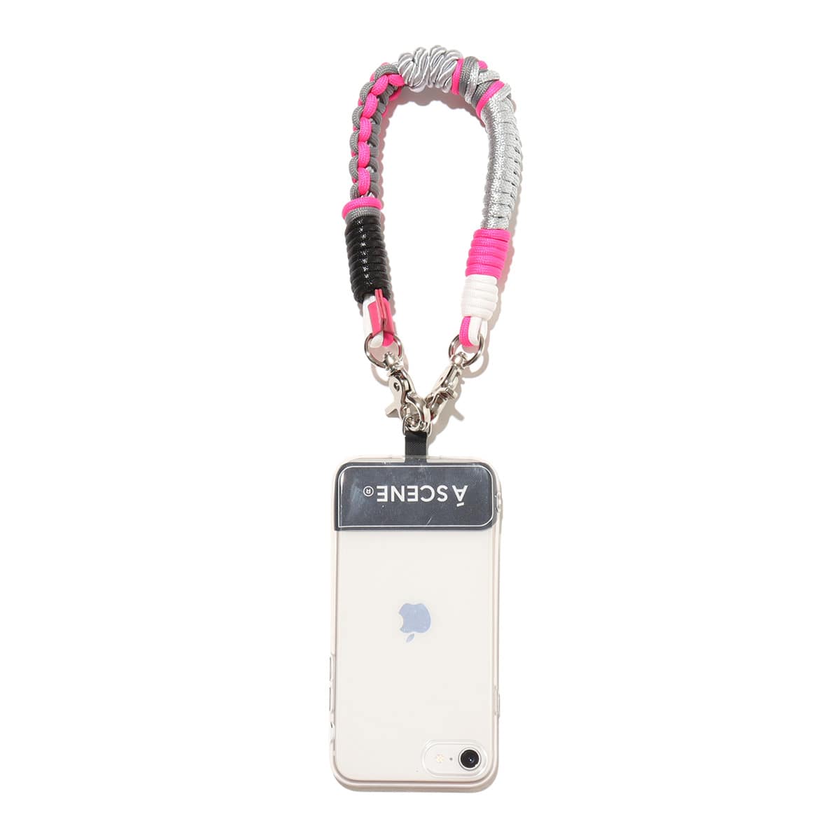 A SCENE atmos pink別注 Design paracord strap Pink