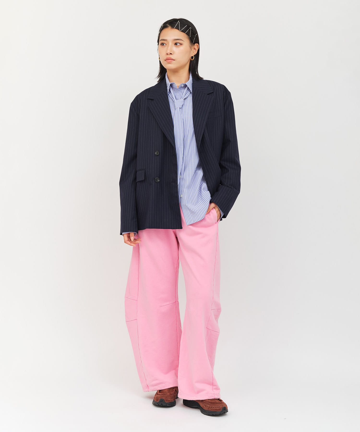atmos pink Curve Sweat Pants PINKの画像