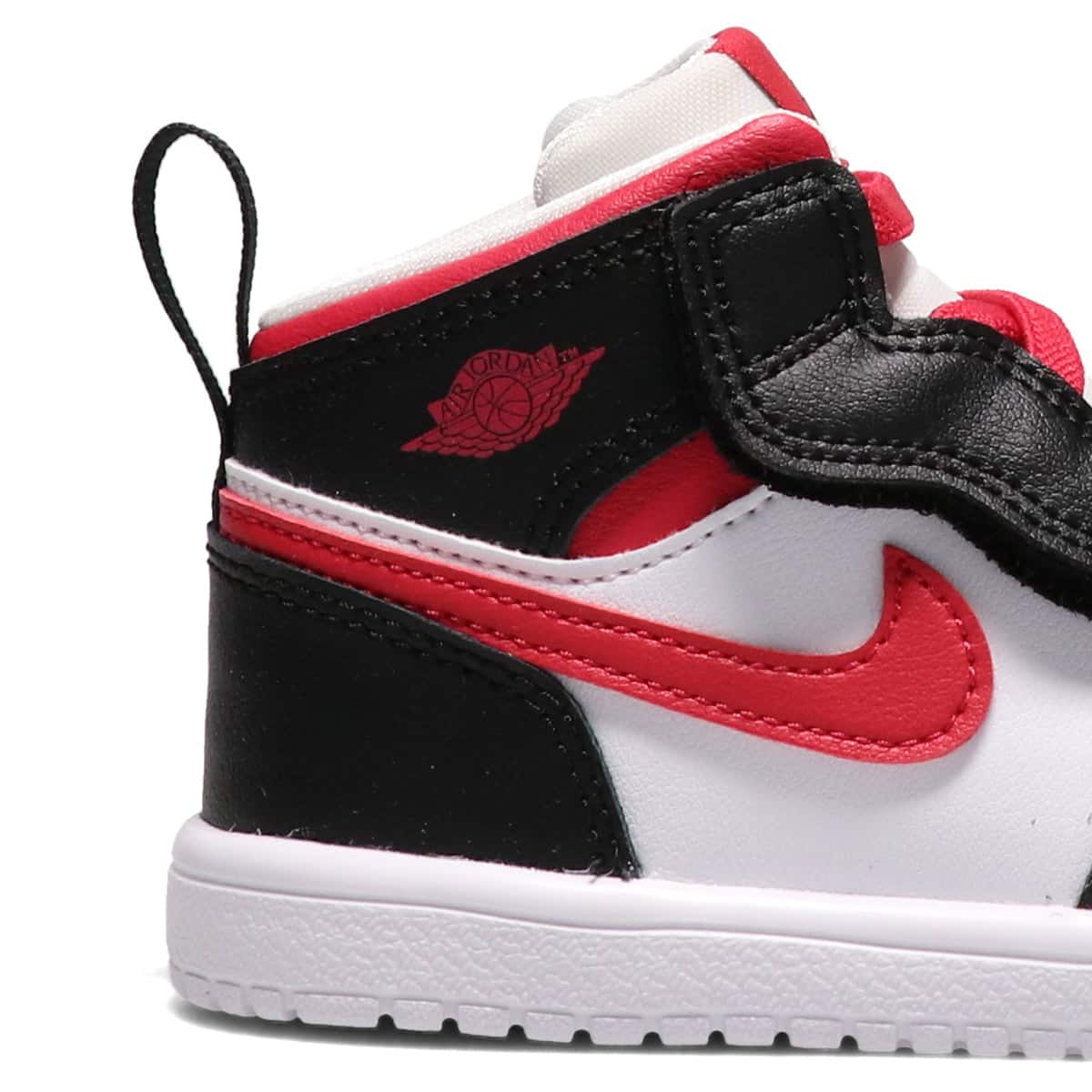 JORDAN BRAND JORDAN 1 MID ALT (TD) BLACK/VERY BERRY-WHITE 21FA-Iの画像