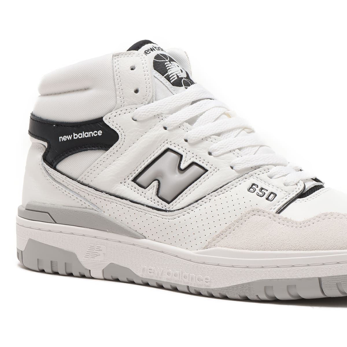 New Balance BB650RWH WHITE/BLACK 23FW-Iの画像