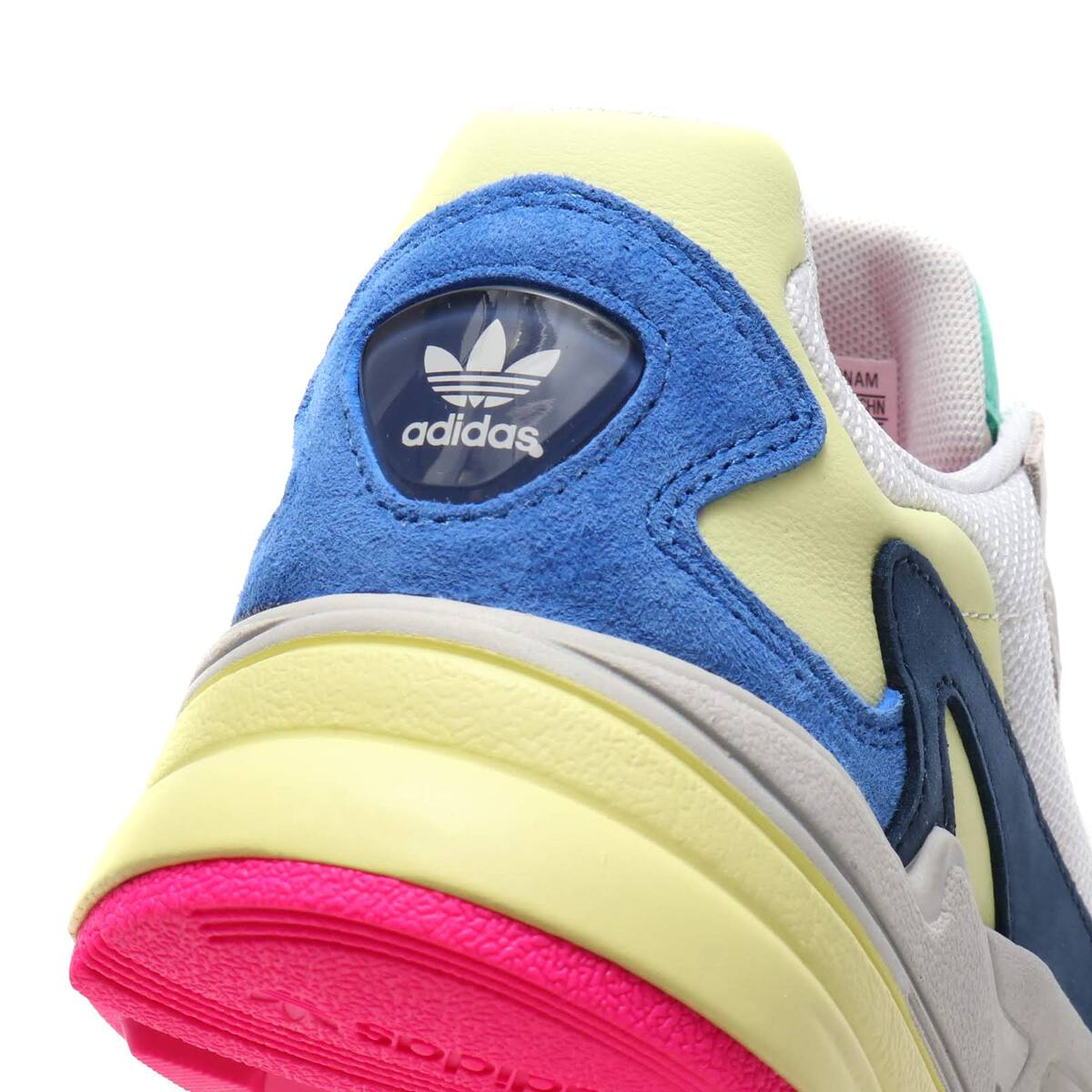 adidas falcon white white blue bb9174