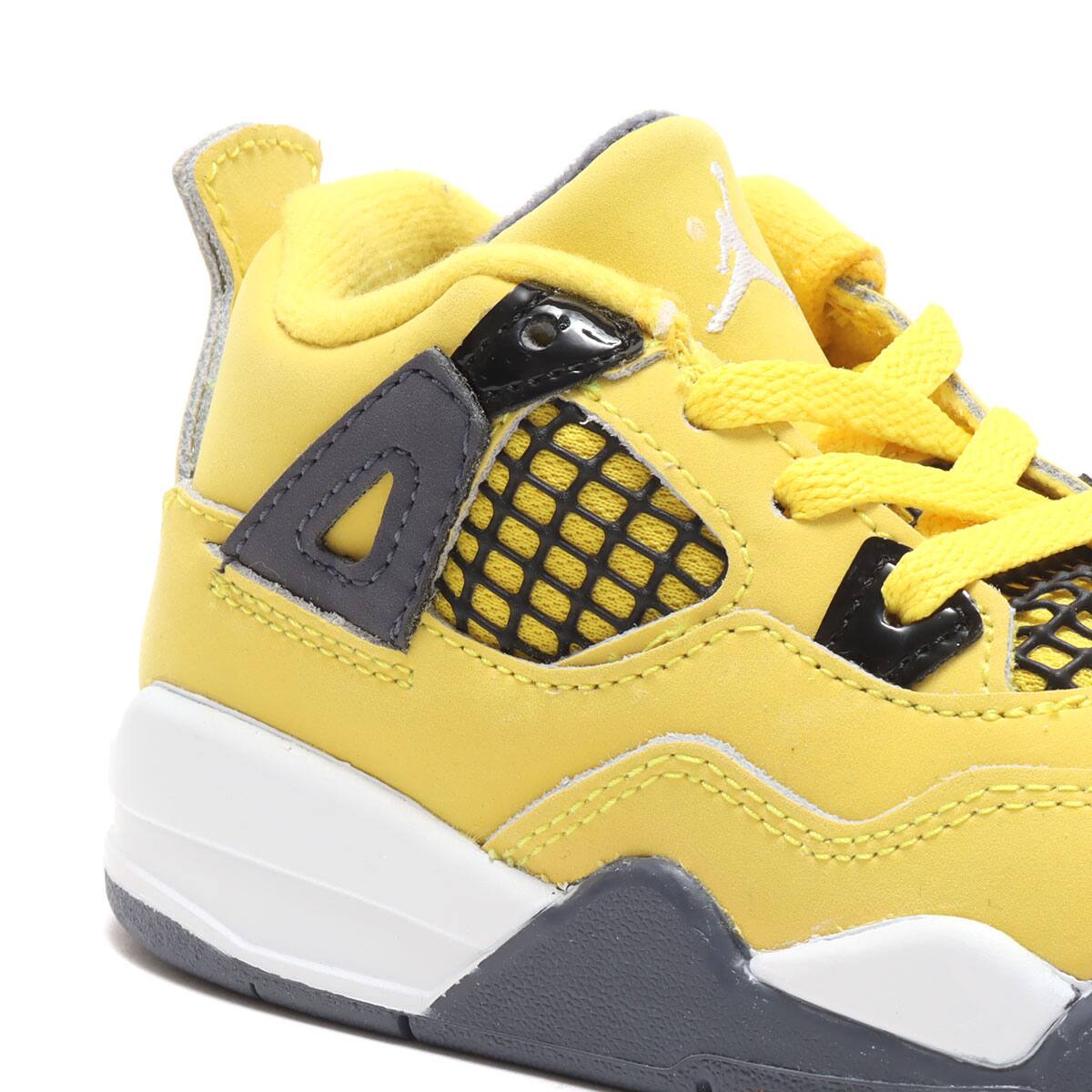 JORDAN BRAND JORDAN 4 RETRO (TD) TOUR YELLOW/DARK BLUE GREY-WHITE