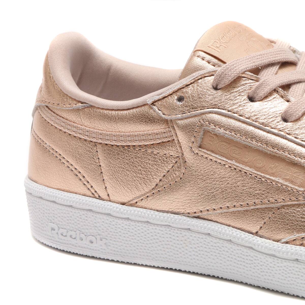 reebok club c 85 peach