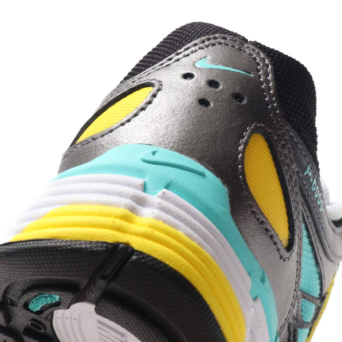 NIKE W P-6000 BLACK/WHITE-AURORA GREEN-AMBER RISE 19HO-Iの画像