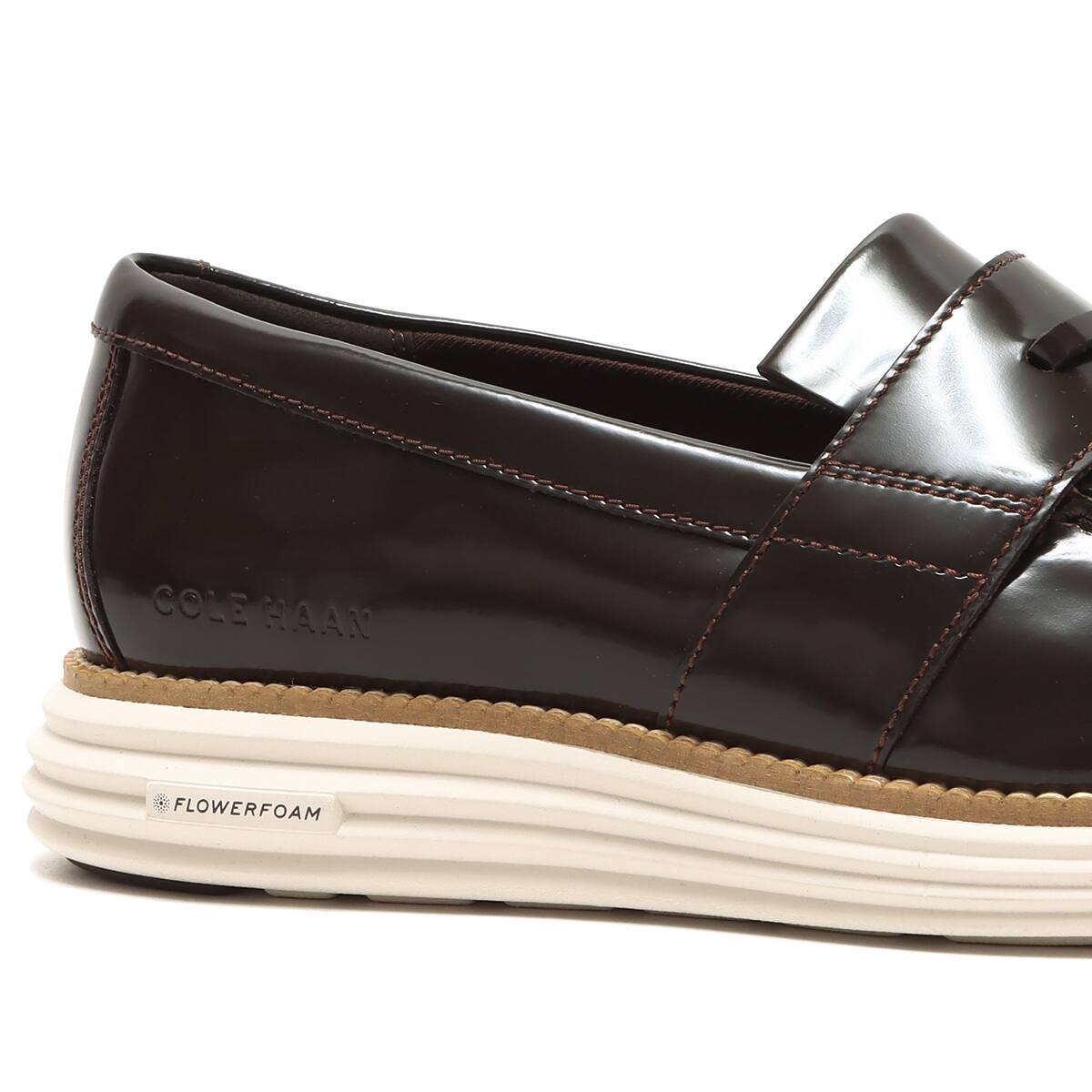 COLE HAAN ORIGINALGRAND KILTIE LOAFER CH DARK CHOCOLATE/OPTIC