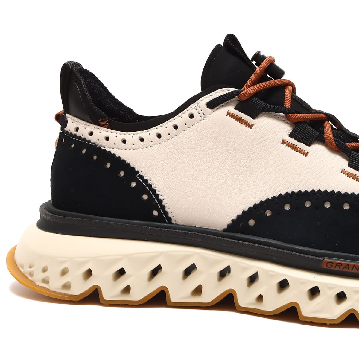 COLE HAAN × atmos 5.ZEROGRAND WING OX IVORY/BLANC DE BLANC/TAN