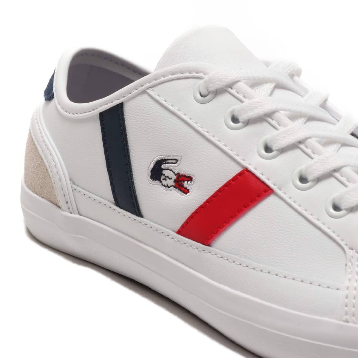 LACOSTE SIDELINE TRI 1 WHT/NVY/RED 20SP-Iの画像