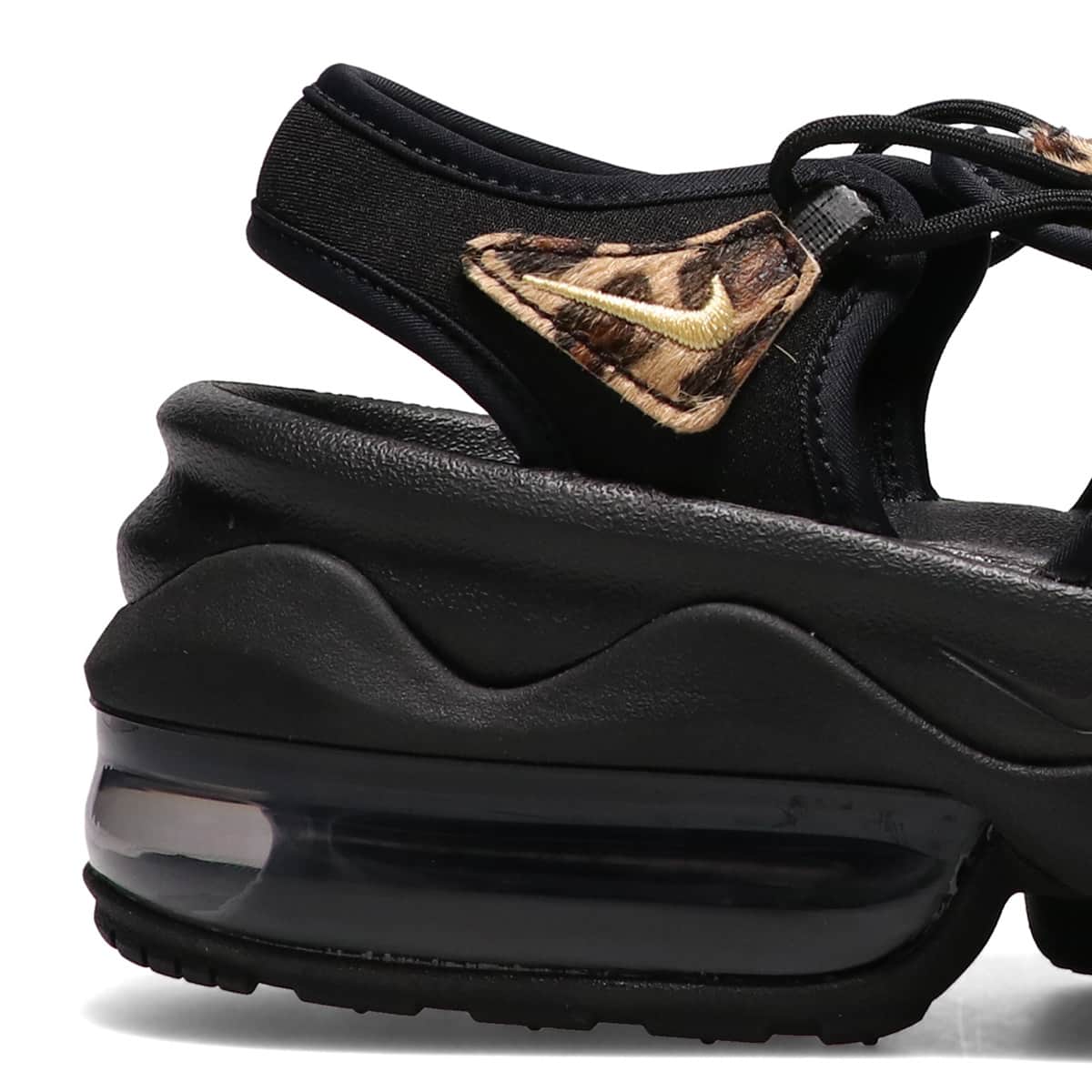 NIKE WMNS AIR MAX KOKO SANDAL (BLACK/METALLIC GOLD