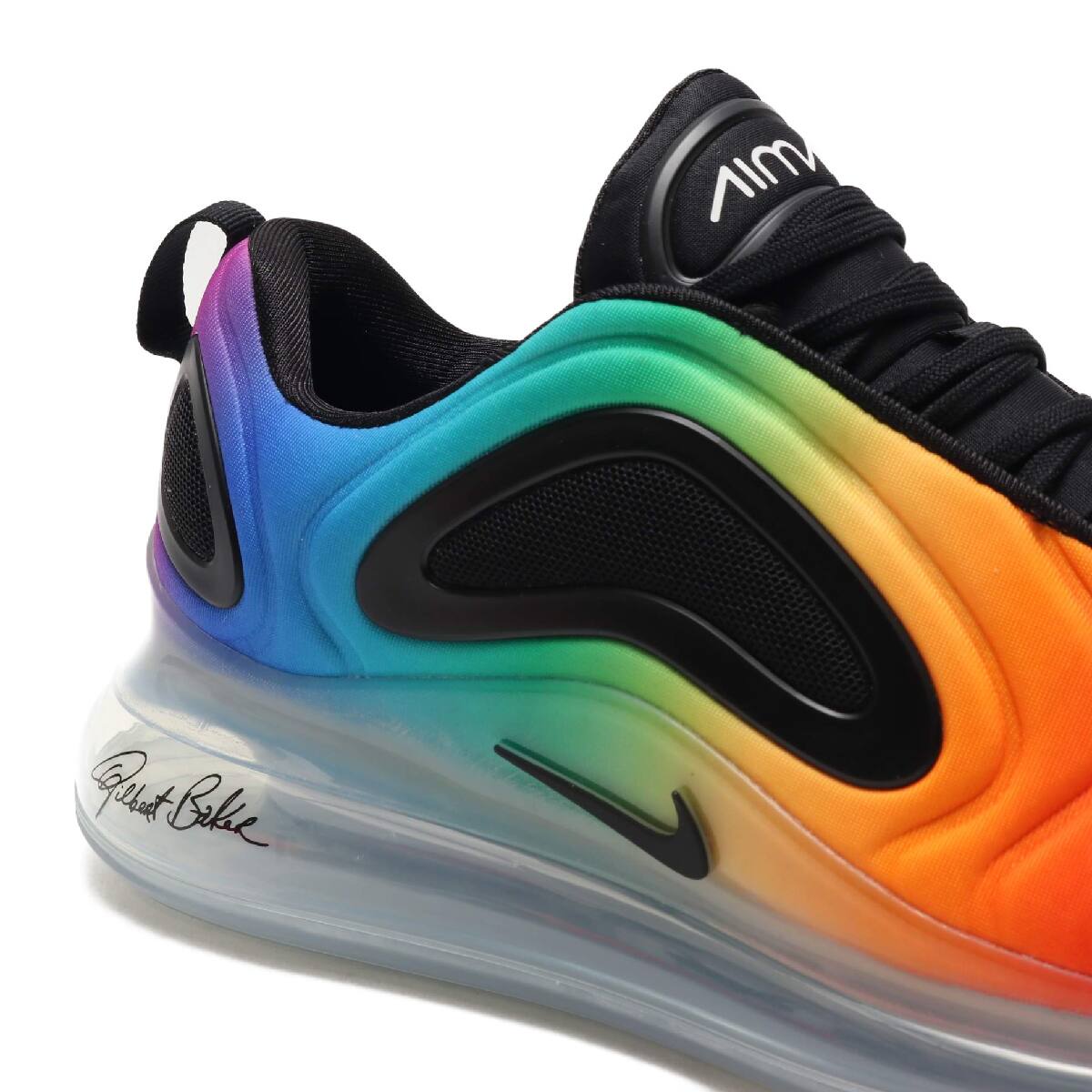 nike air max 720 black multicolor