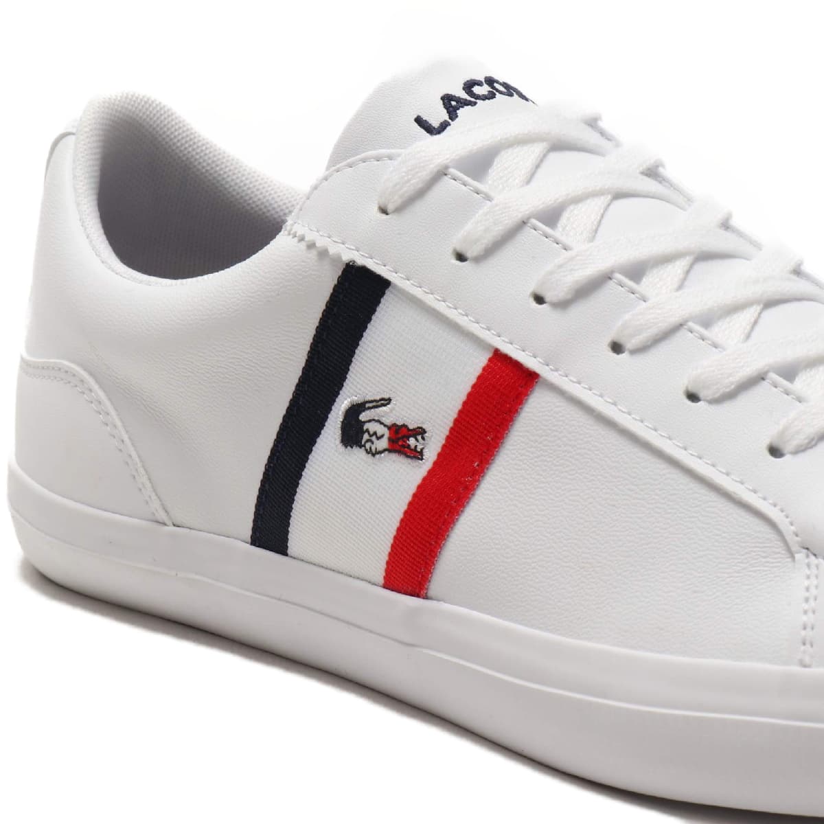 LACOSTE LEROND TRI 1 WHT/NVY/RED 20SP-Iの画像