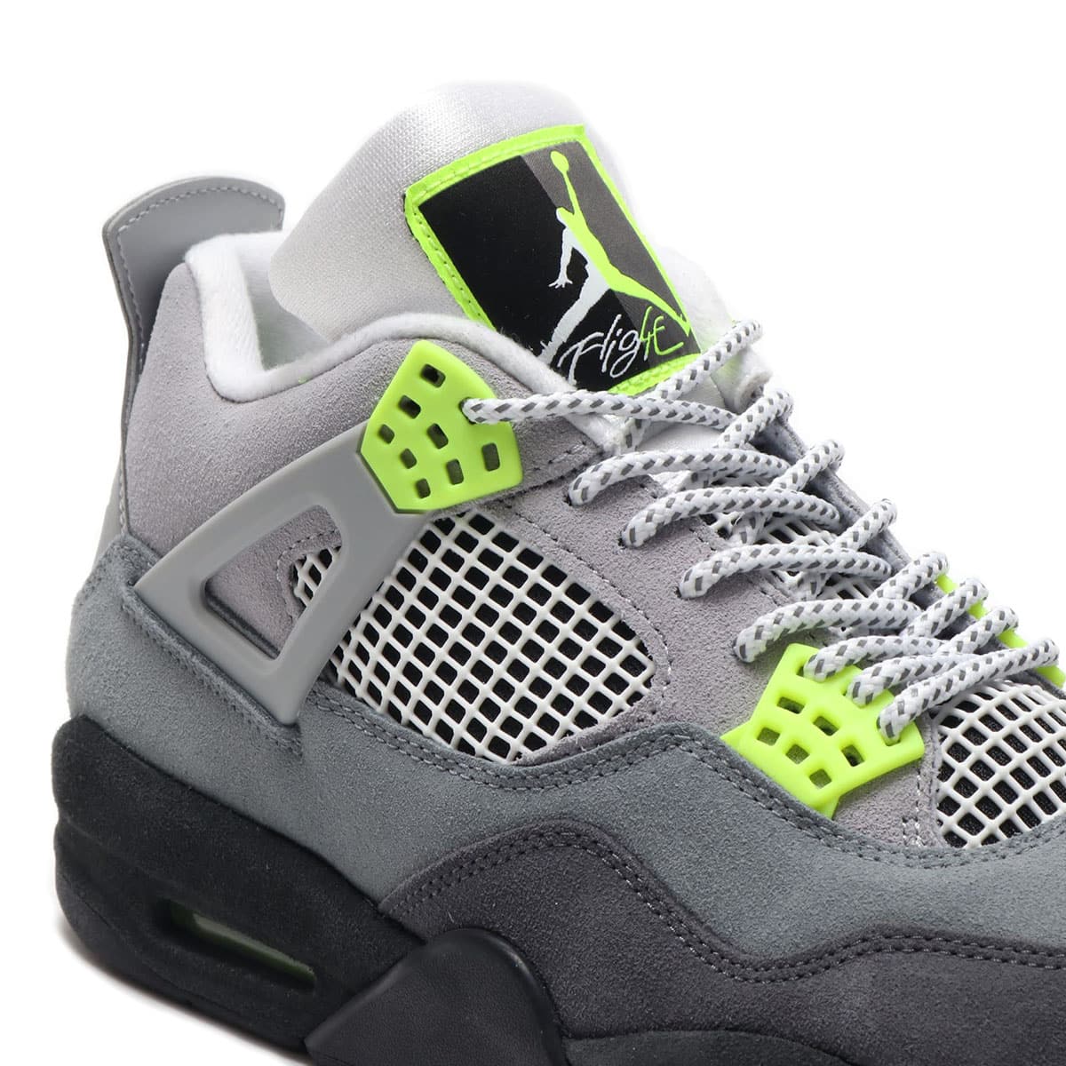 JORDAN BRAND AIR JORDAN 4 RETRO SE COOL GREY/VOLT-WOLF GREY