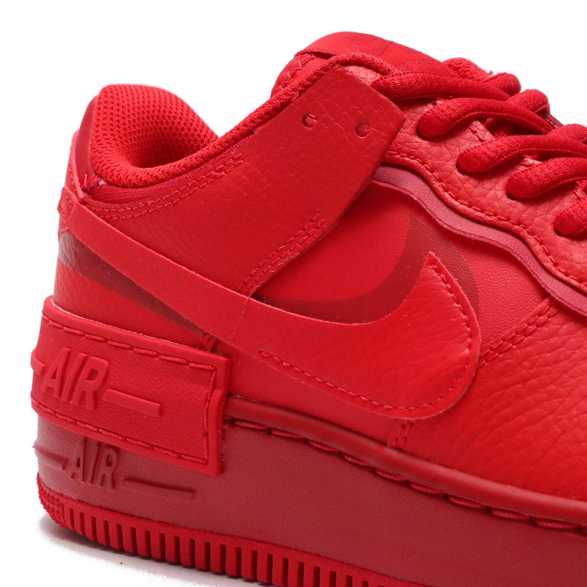 air force 1 shadow university red