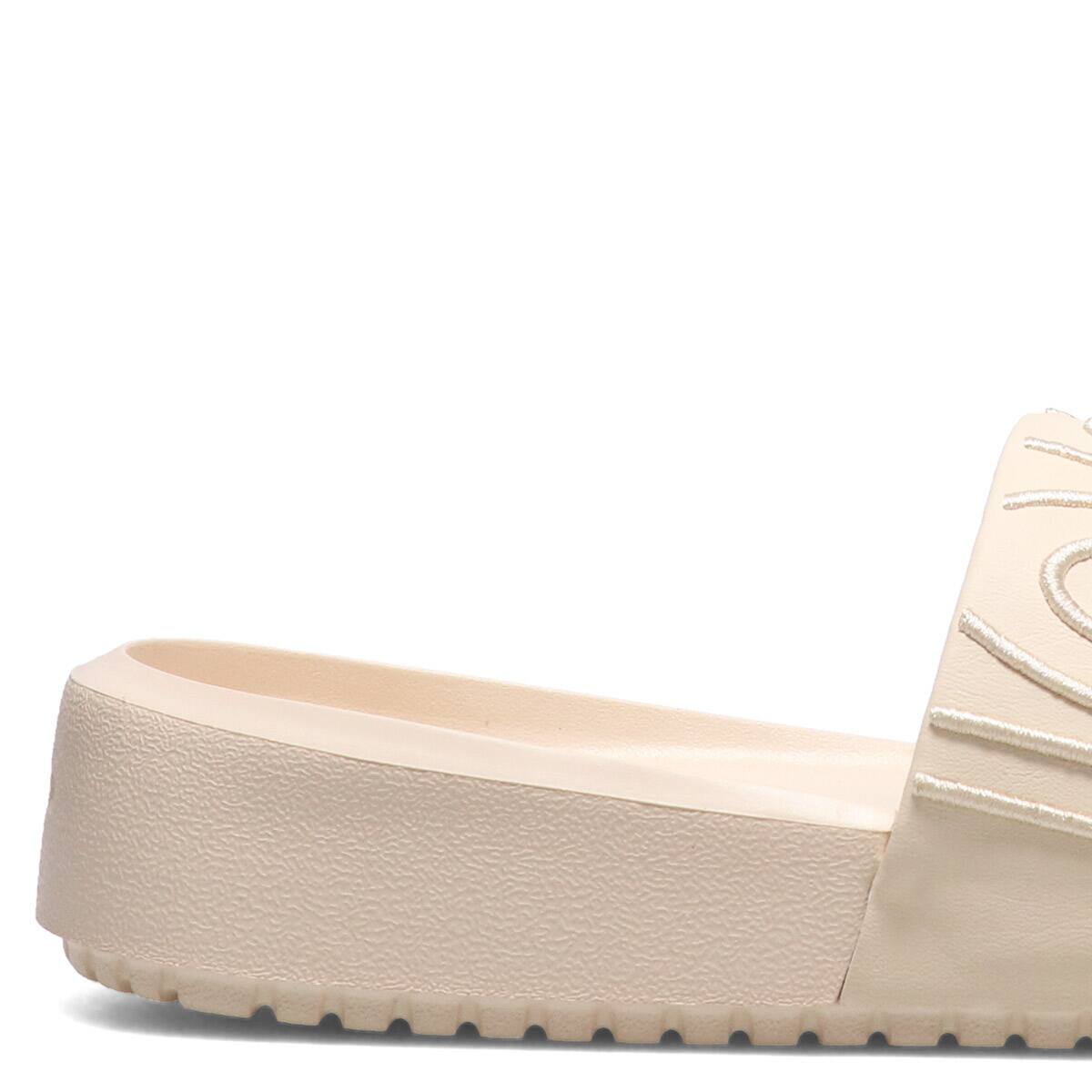 JORDAN BRAND WMNS JORDAN NOLA SLIDE PEARL WHITE/PEARL WHITE-PEARL WHITE 21FA-Iの画像