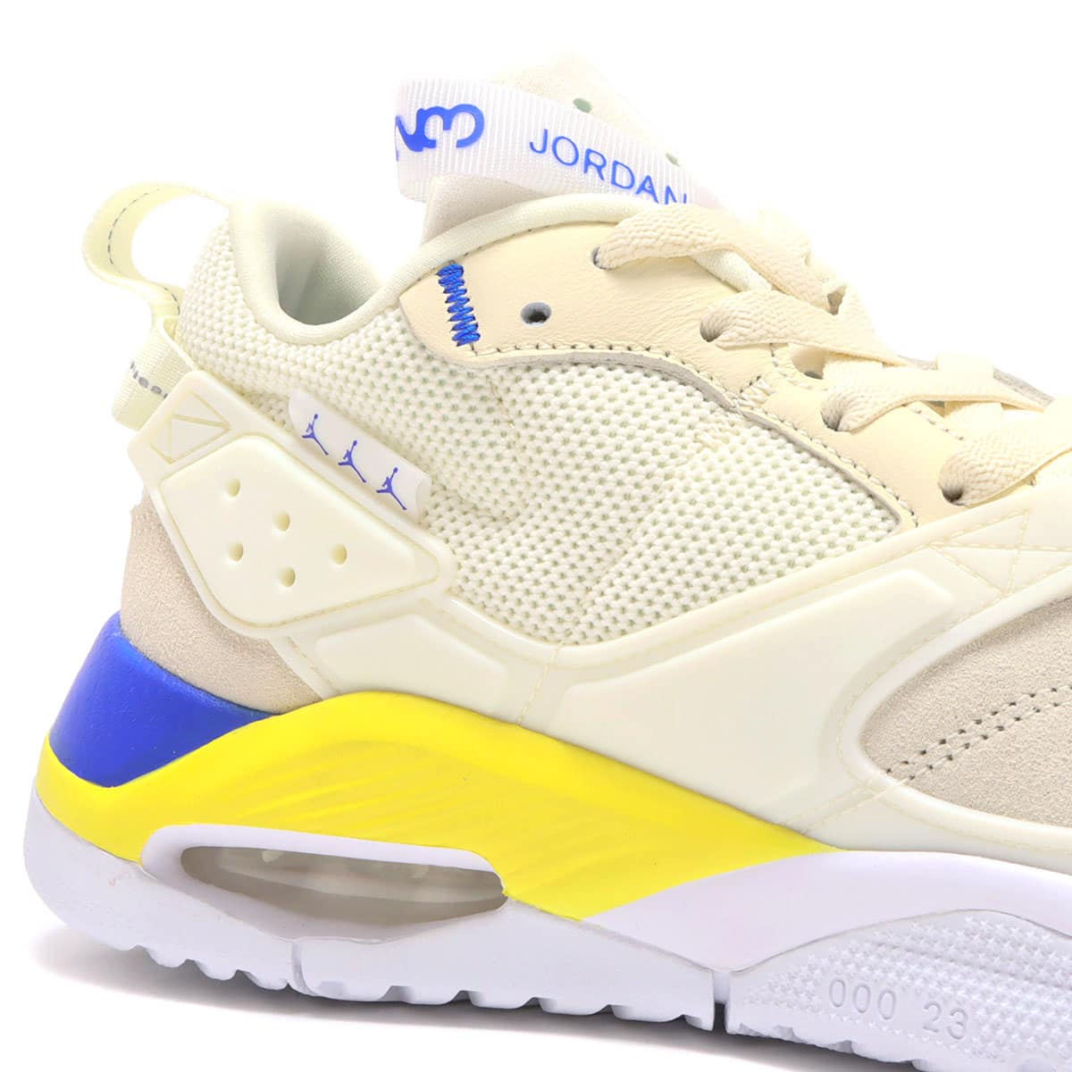 JORDAN BRAND WMNS JORDAN AIR NFH COCONUT MILK/RACER BLUE-YELLOW