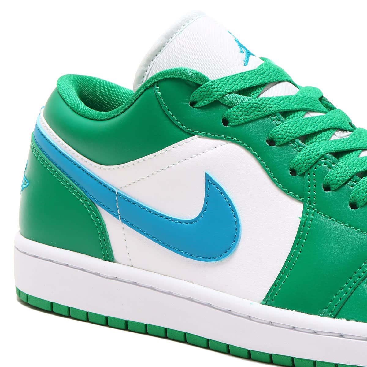 JORDAN BRAND WMNS AIR JORDAN 1 LOW LUCKY GREEN/AQUATONE-WHITE 23SU-I