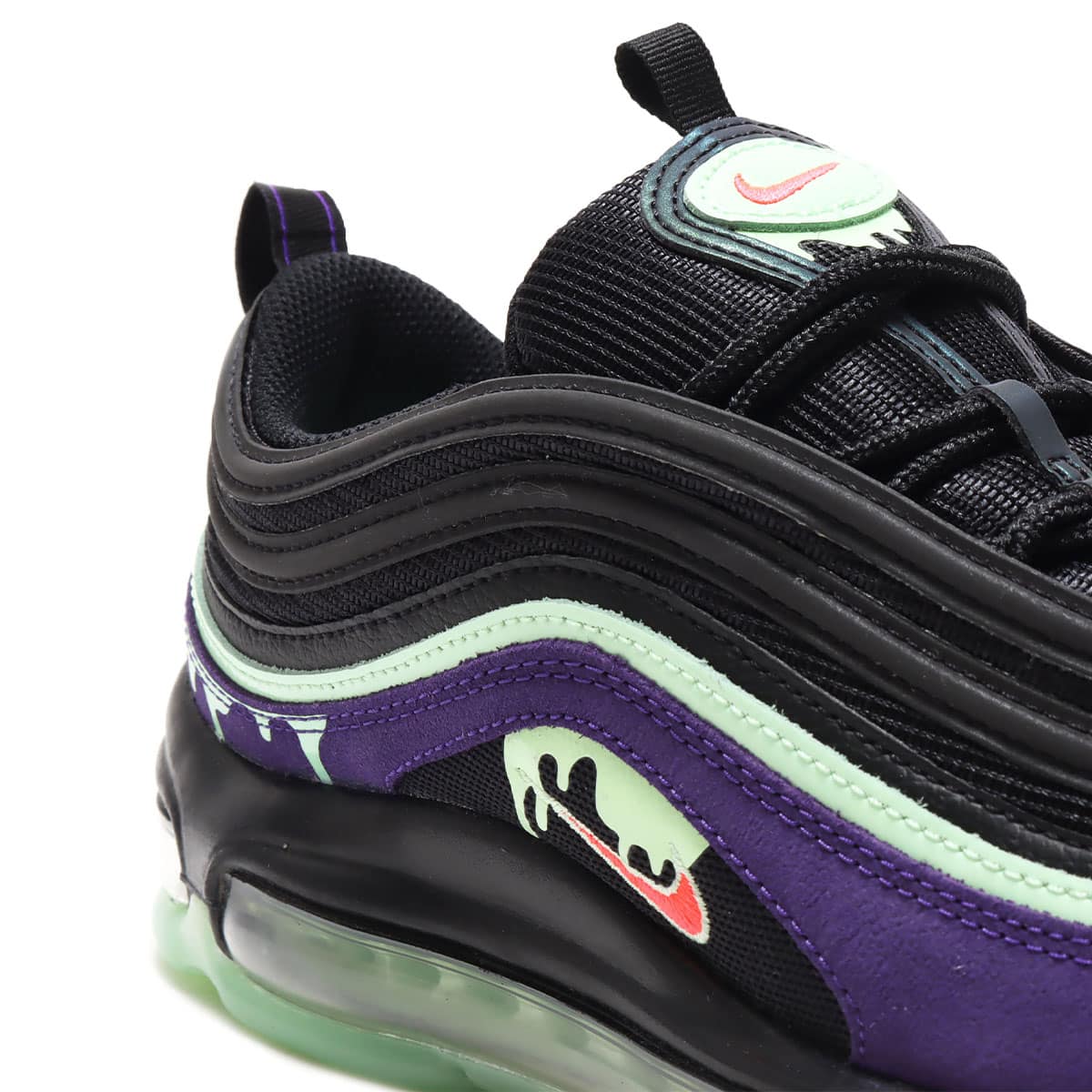 NIKE AIR MAX 97 BLACK/FLASH CRIMSON-COURT PURPLEの画像