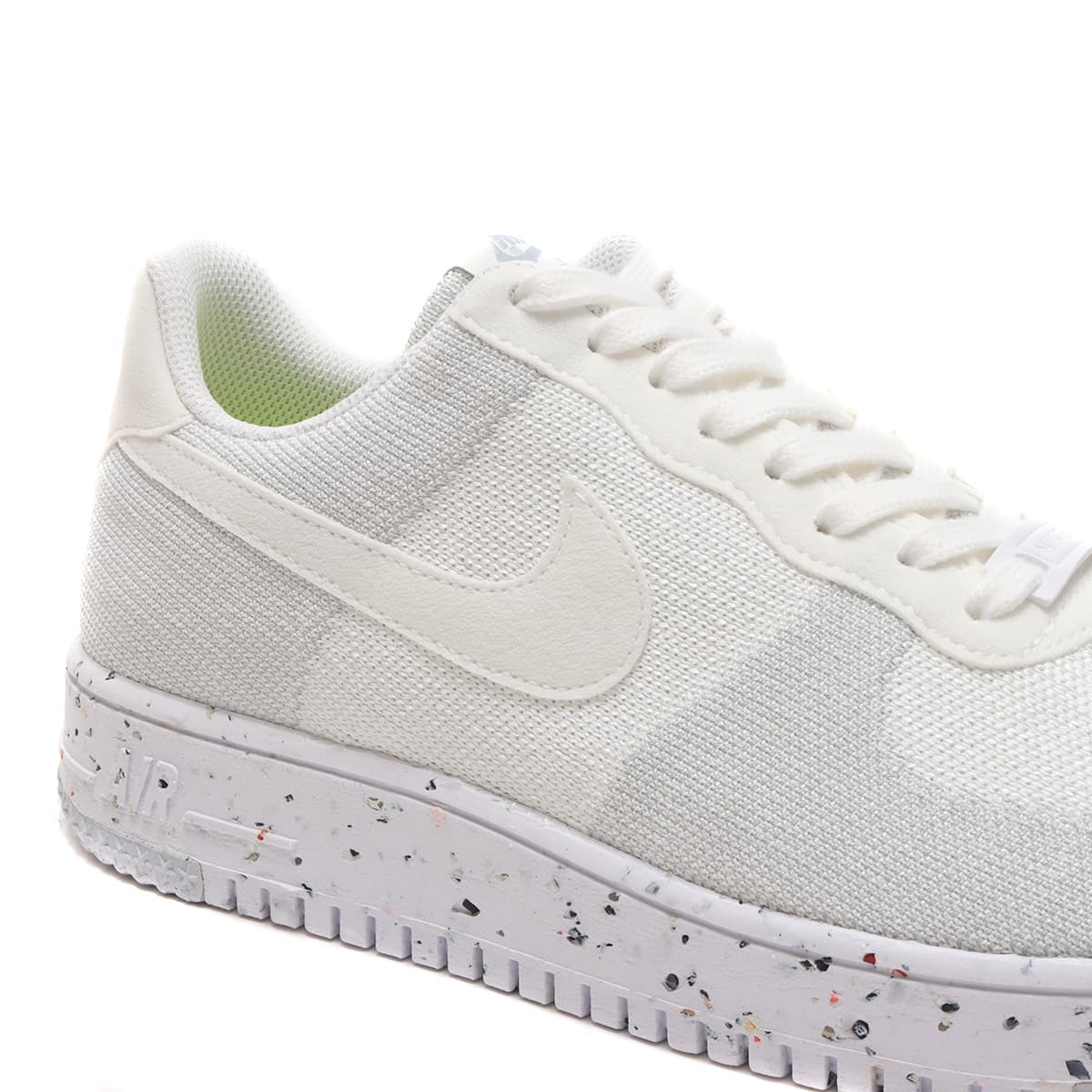 NIKE AF1 CRATER FLYKNIT WHITE/WHITE-SAIL-WOLF GREY 21SU-I