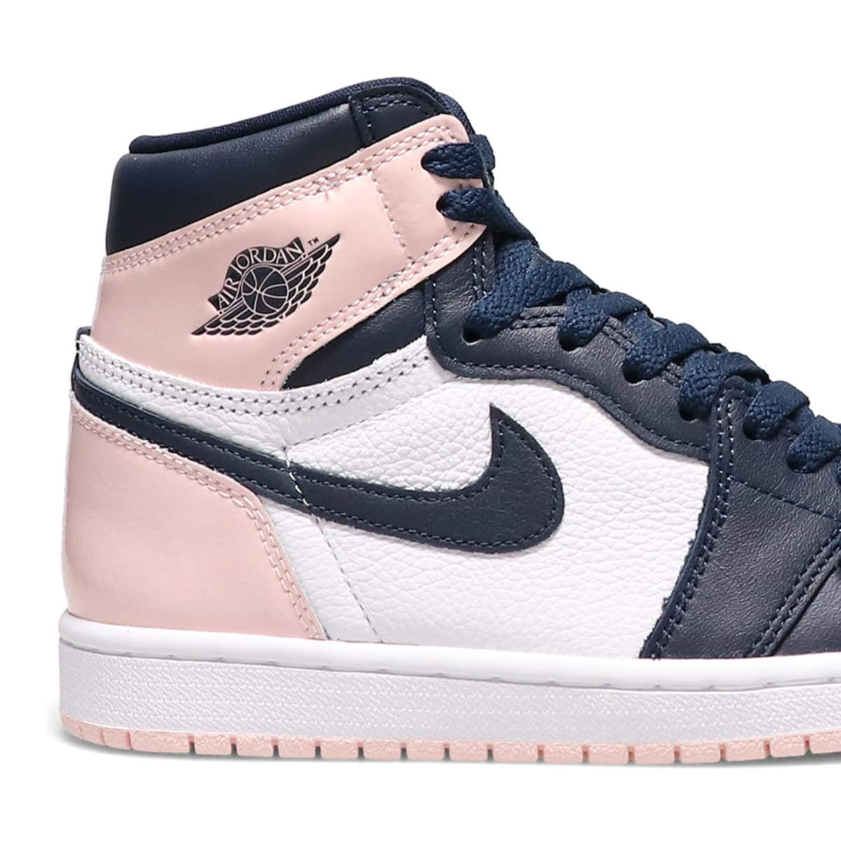 JORDAN BRAND W AIR JORDAN 1 RETRO HI OG ATMOSPHERE/OBSIDIAN-WHITE-LASER  PINK 21HO-I