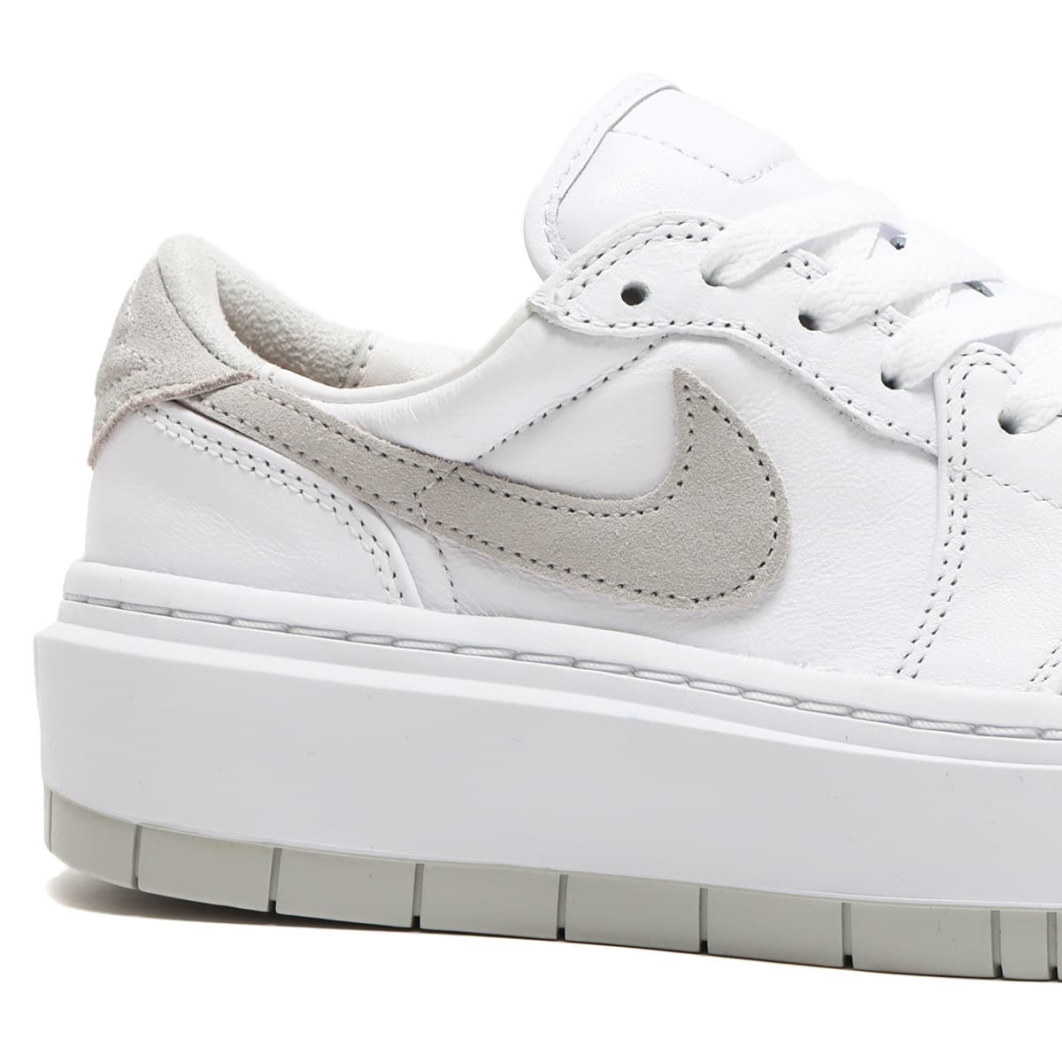 JORDAN BRAND WMNS AIR JORDAN 1 ELEVATE LOW WHITE/NEUTRAL GREY