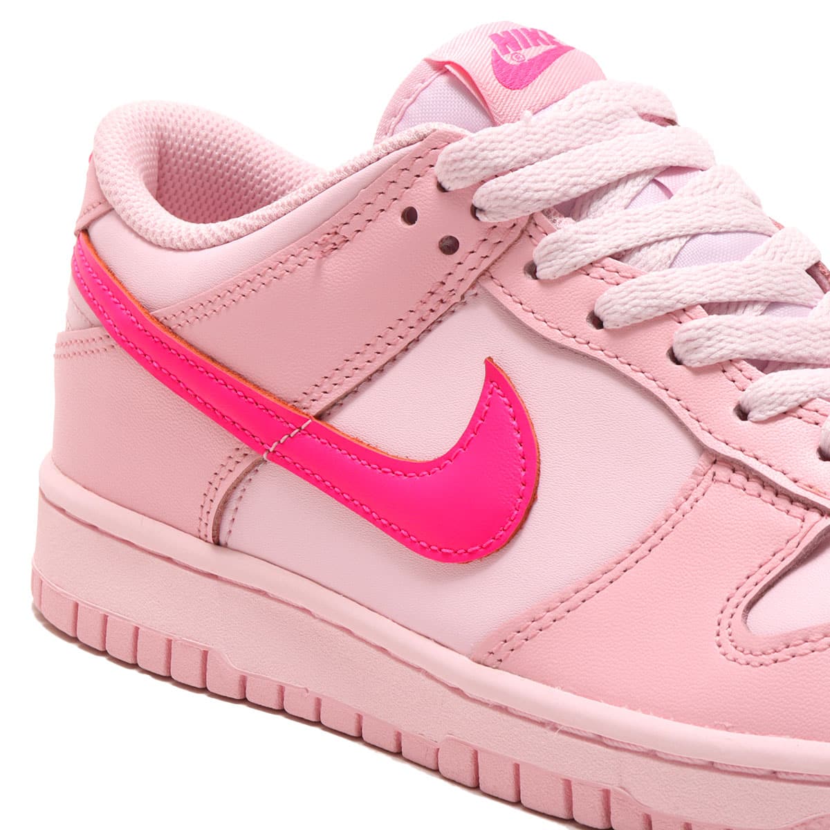 NIKE DUNK LOW (GS) MED SOFT PINK/PINK FOAM -HYPER PINK 22FA-I