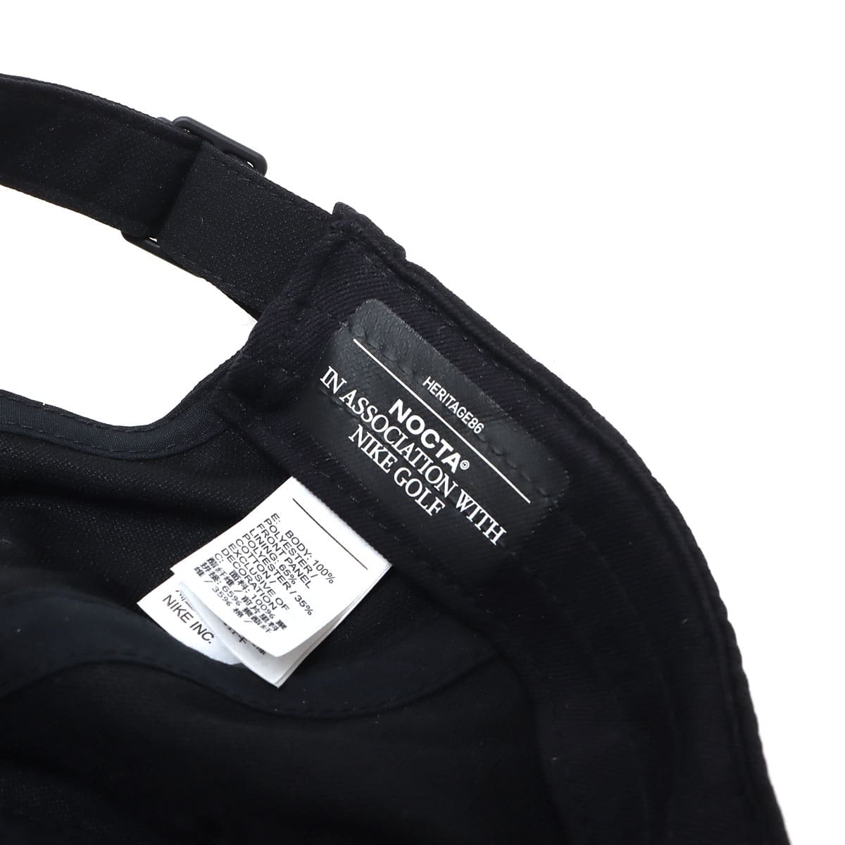 NIKE U NRG BK H86 CAP BLACK/WHITE 21FA-S（ナイキ NRG BK H86