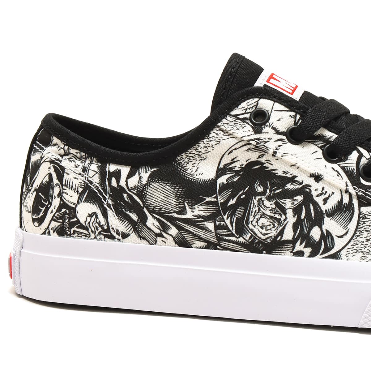 DC SHOES DP MANUAL BLACK/WHITE/RED 22FW-Iの画像