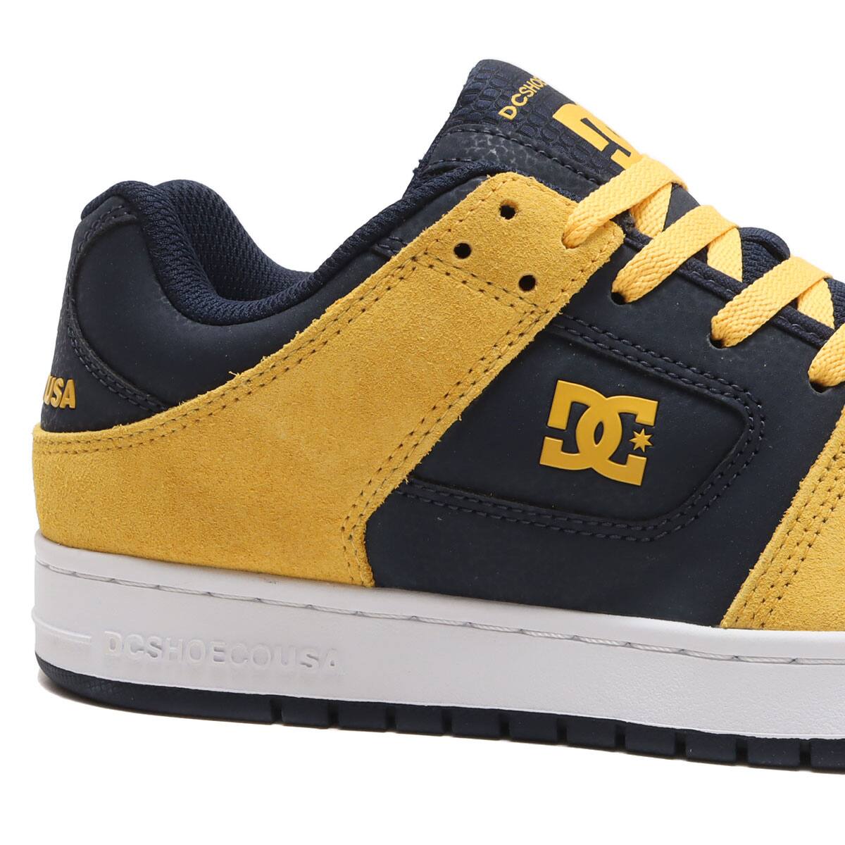 DC SHOES MANTECA SE BLACK/BLACK/YELLOW 23SS-I