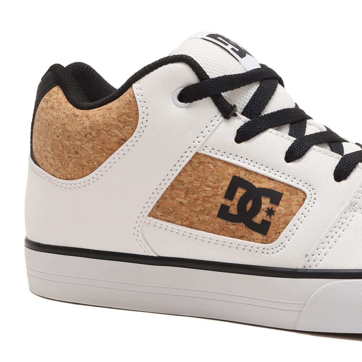 DC SHOES PURE MID SN WHITE/TAN 23SS-I
