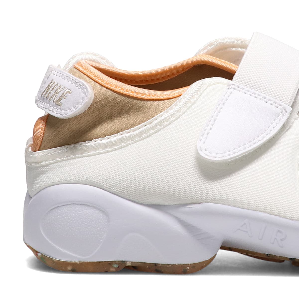 NIKE WMNS AIR RIFT WHITE/PEARL WHITE-HEMP-ORANGE CHALK 21FA-I