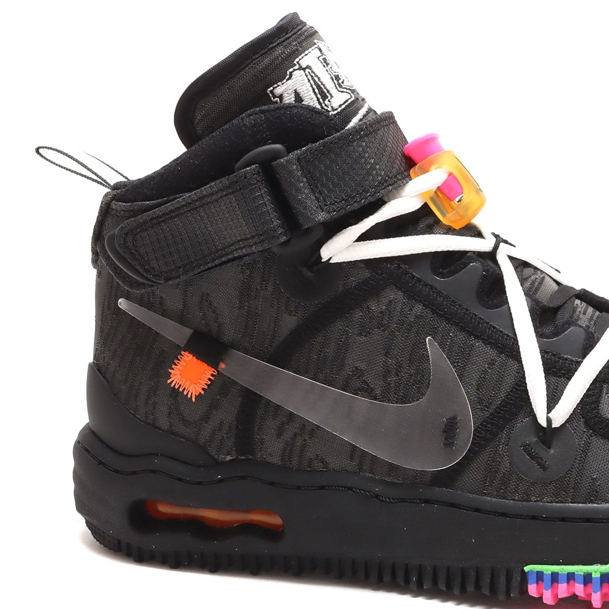 NIKE◇AIR FORCE 1 MID SP_エアフォース 1 ミッド SP/27.5cm/BLK