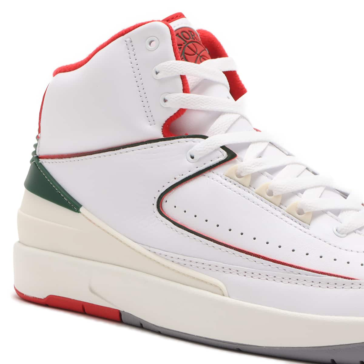 JORDAN BRAND AIR JORDAN 2 RETRO WHITE/FIRE RED-FIR-SAIL 23HO-I