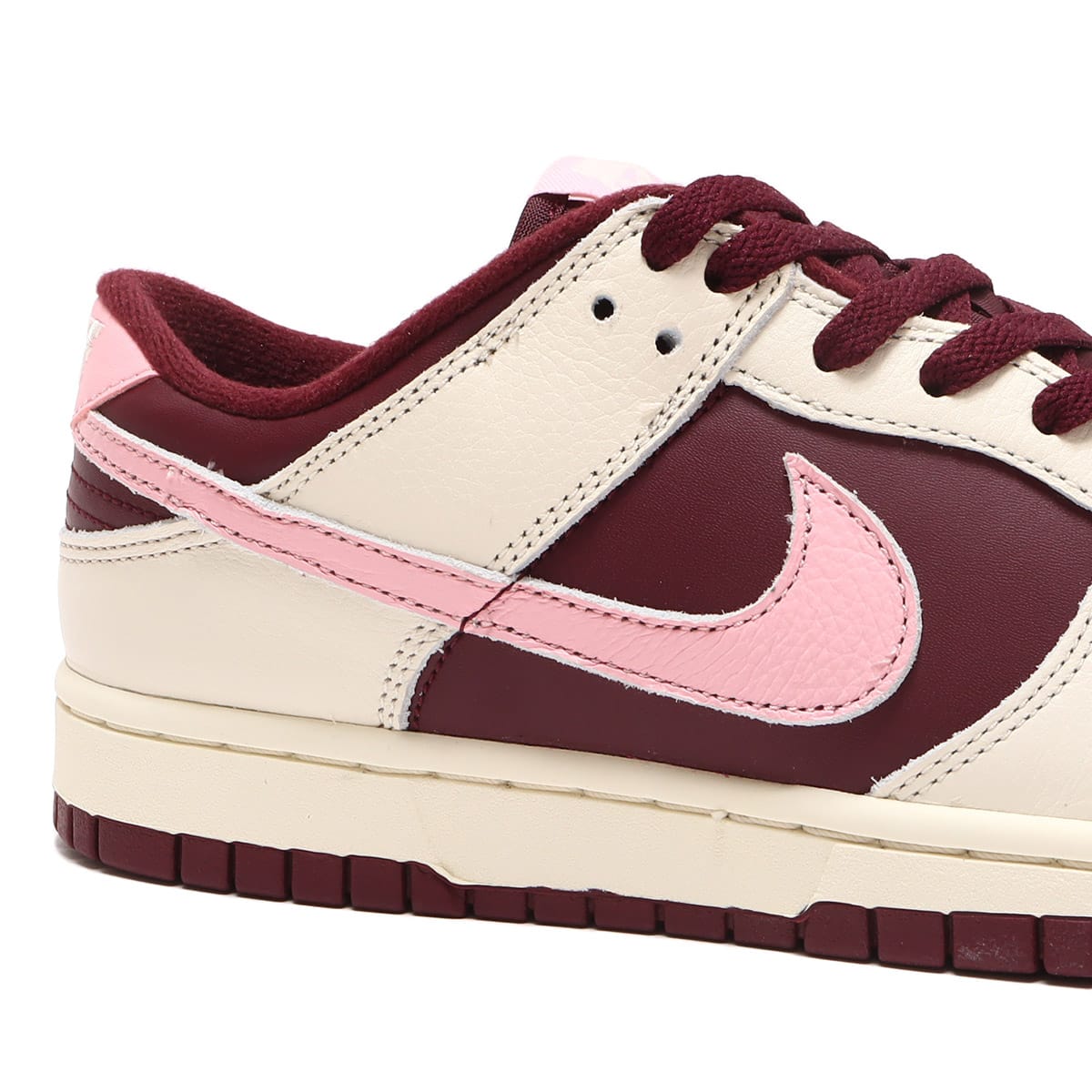 NIKE DUNK LOW RETRO PRM PALE IVORY/MED SOFT PINK-NIGHT MAROON 23SP-I