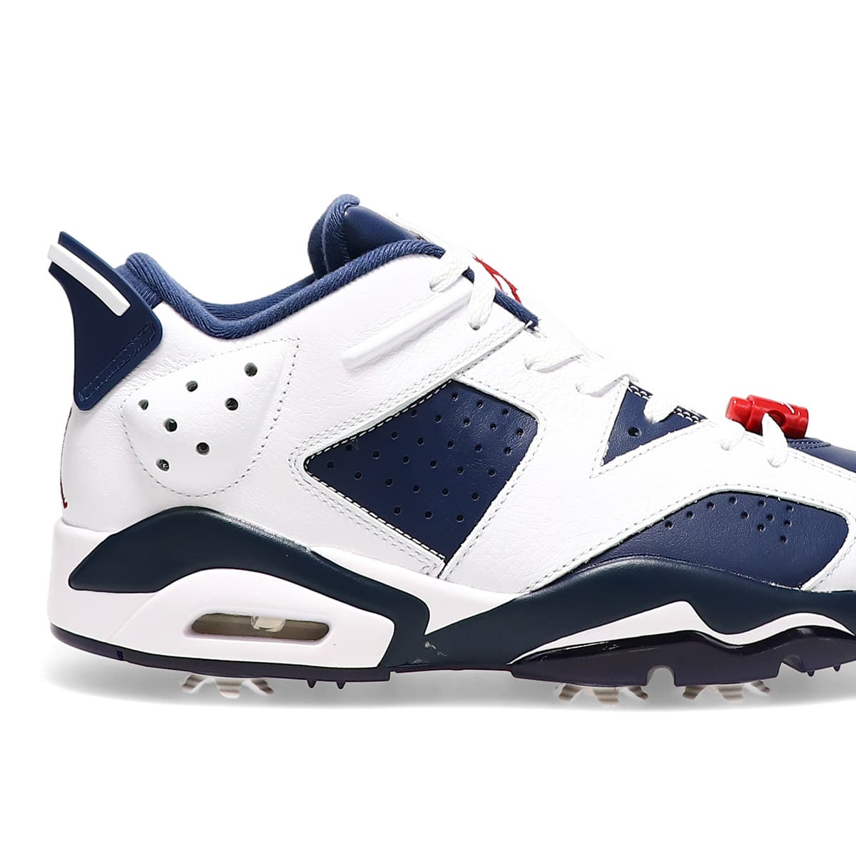 JORDAN BRAND JORDAN RETRO 6 G WHITE/MIDNIGHT NAVY-VARSITY RED 23HO-I