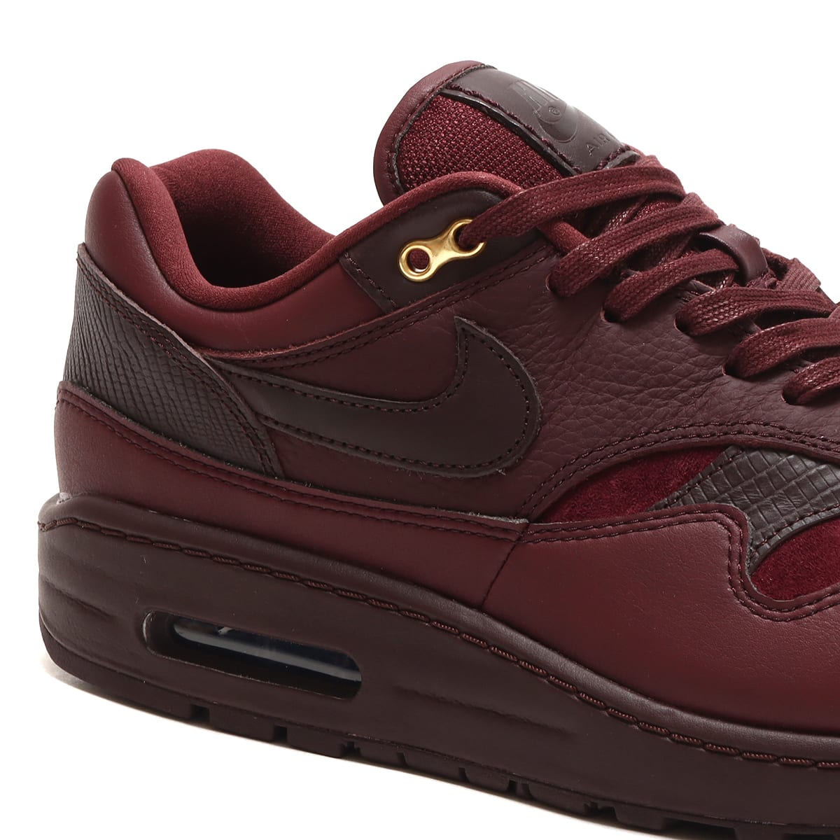 NIKE W AIR MAX 1 '87 NBHD BURGUNDY CRUSH/BURGUNDY CRUSH 22HO-I