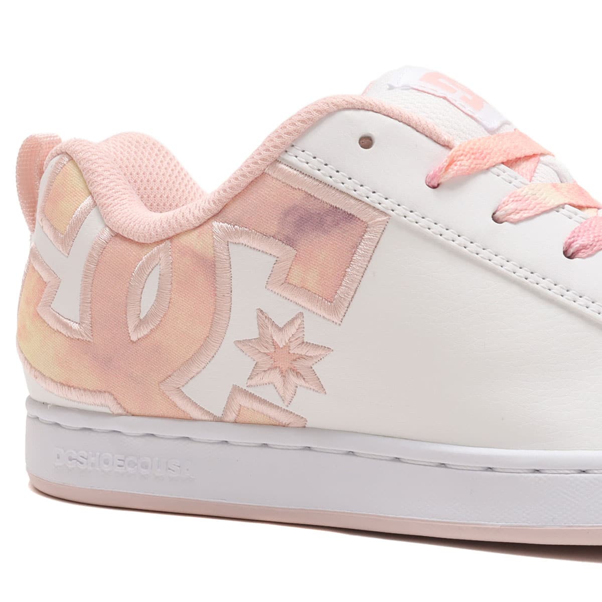 DC SHOES Ws COURT GRAFFIK PEACH PARFAIT 23SS-Iの画像