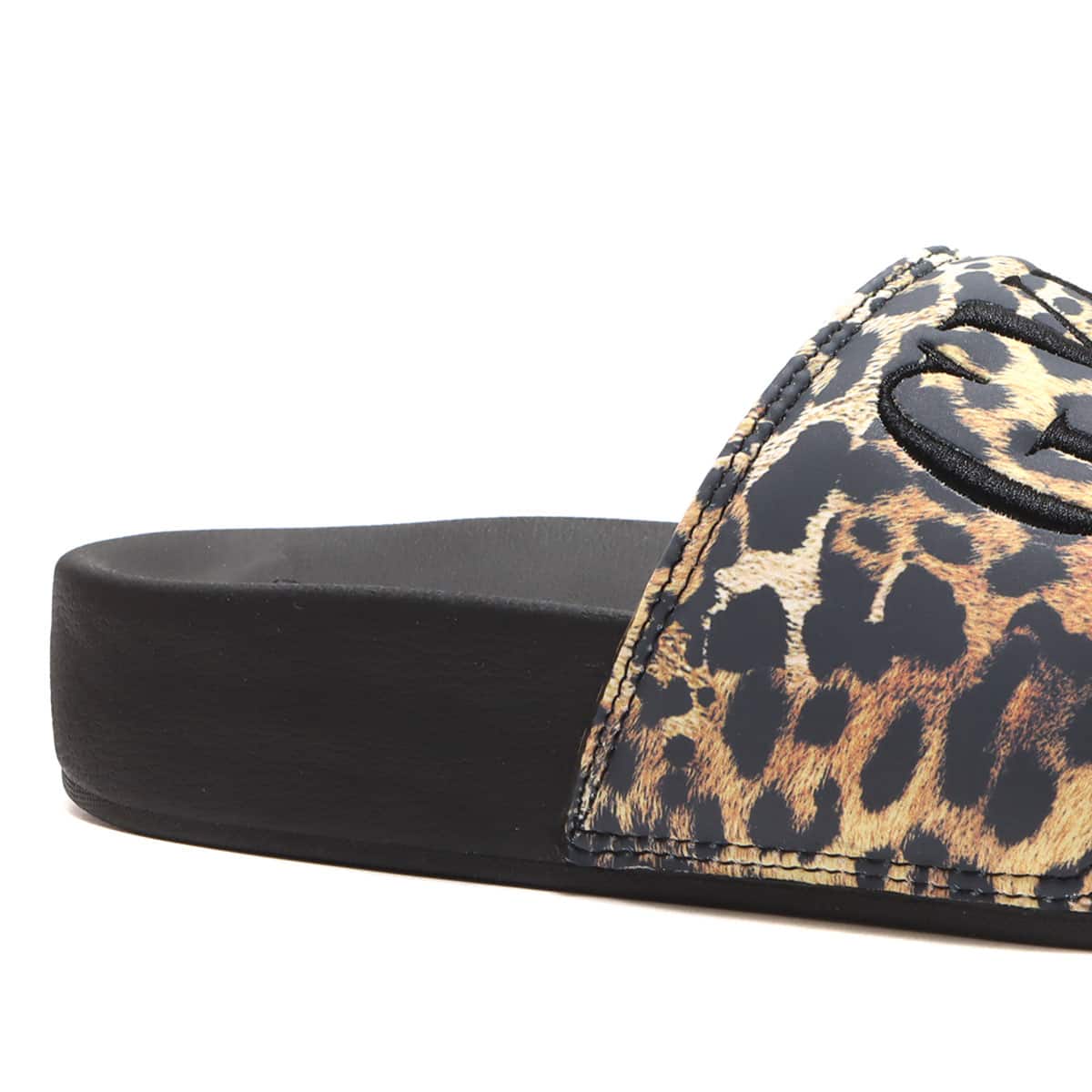 DC SHOES Ws DC SLIDE PLATFORM BLACK/LEOPARD 23SS-Iの画像