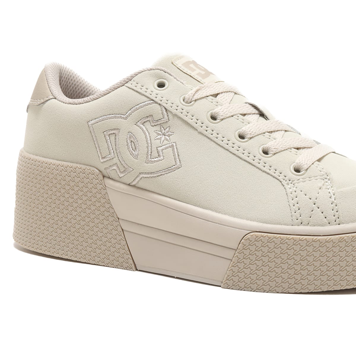 DC SHOES Ws CHELSEA LITE WEDGE ANTIQUE WHITEの画像